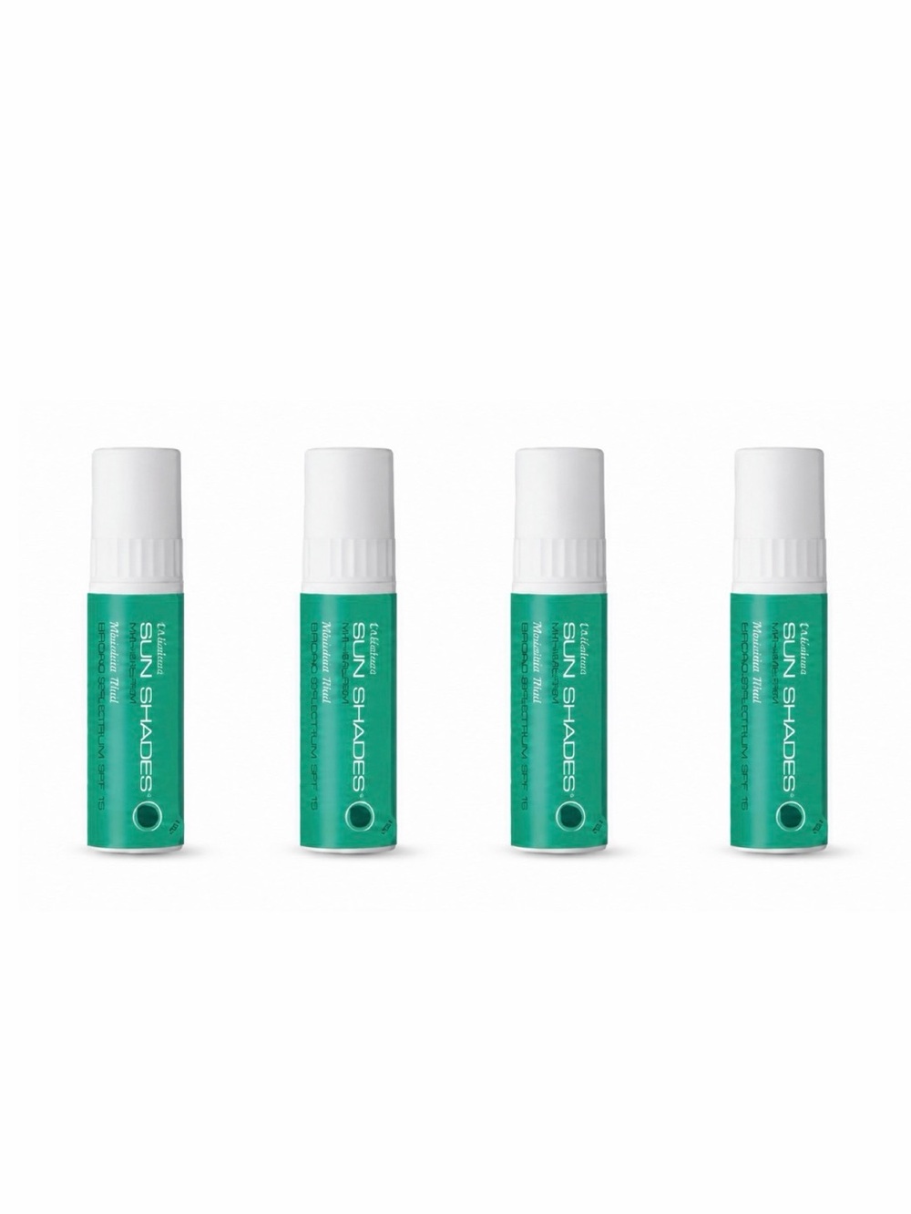 Melaleuca Sun Shades Mountain Mint Lip Balm Stick 4 new & sealed tubes